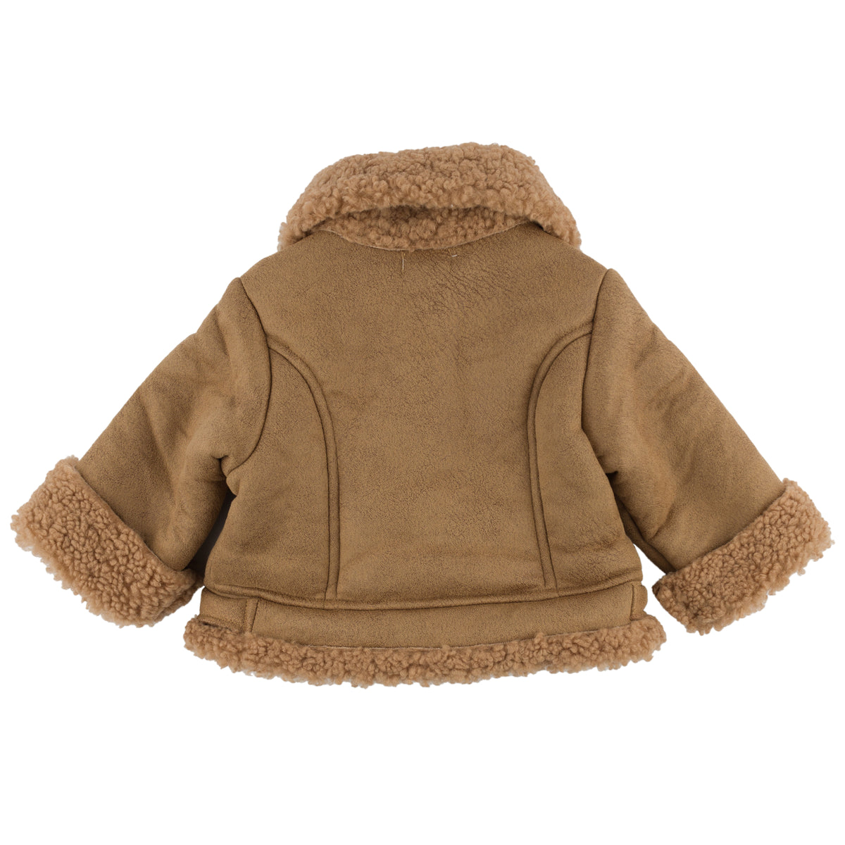 oh baby! Sherpa Aviator Jacket - Camel