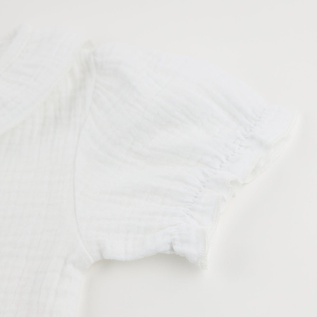 oh baby! Layla Blouse - Gauze - Oyster - Sleeve