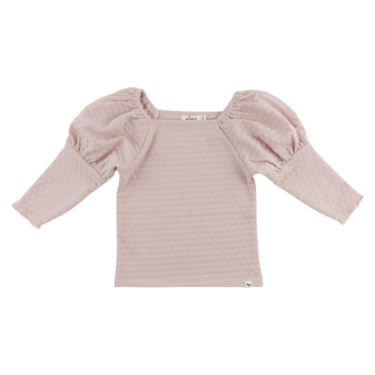 oh baby! Amara Blouse - Twinkle Fluff - Dusty Pink