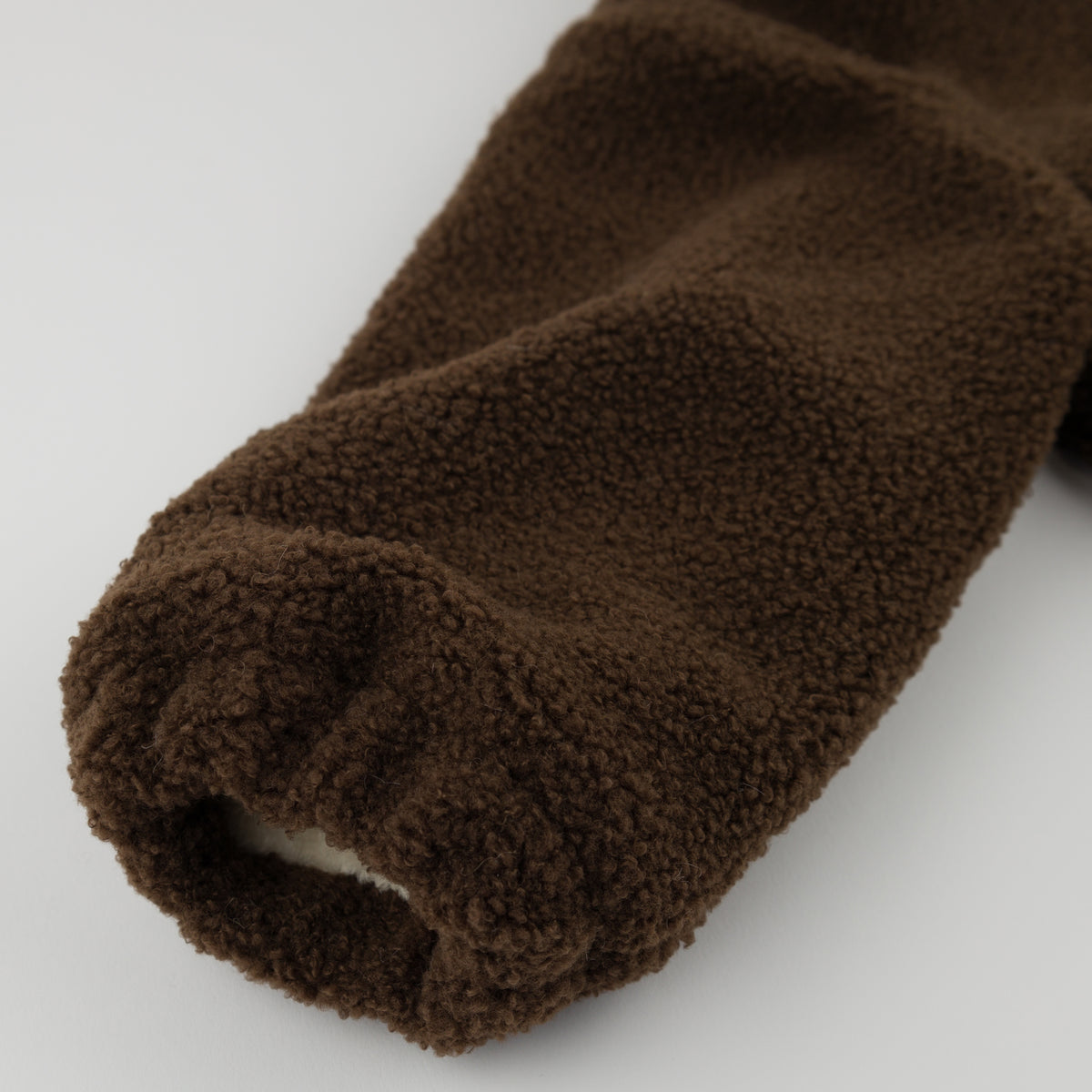 oh baby! Bear Faces Sherpa Tahoe Jacket - Chestnut