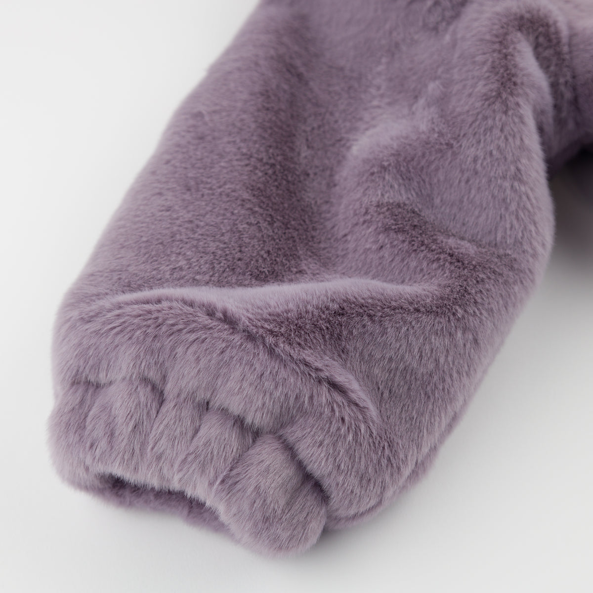oh baby! Daisies Faux Fur Tahoe Jacket - Dark Lavender