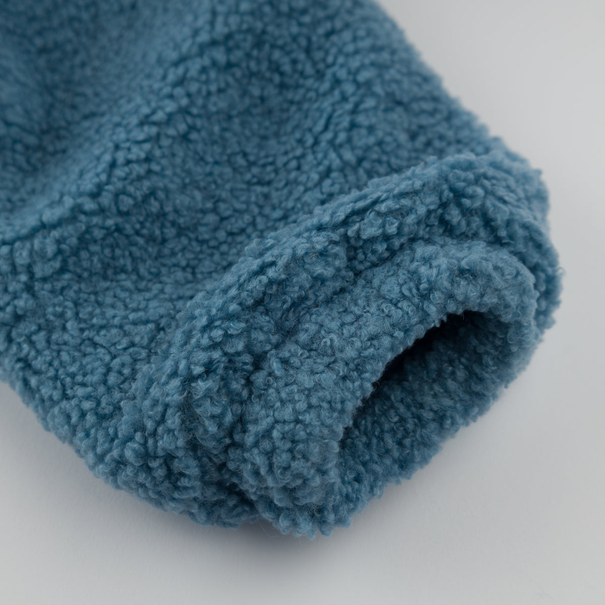 oh baby! Sherpa Tahoe Jacket - Lab - Dusty Blue - Sleeve