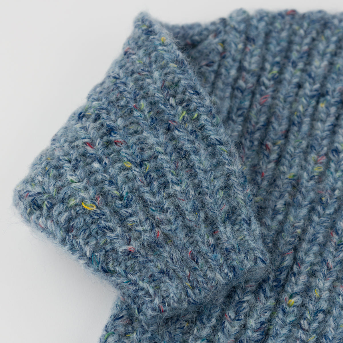 oh baby! Fleck Grandpa Knitted Pullover Sweater - Blue - oh baby!