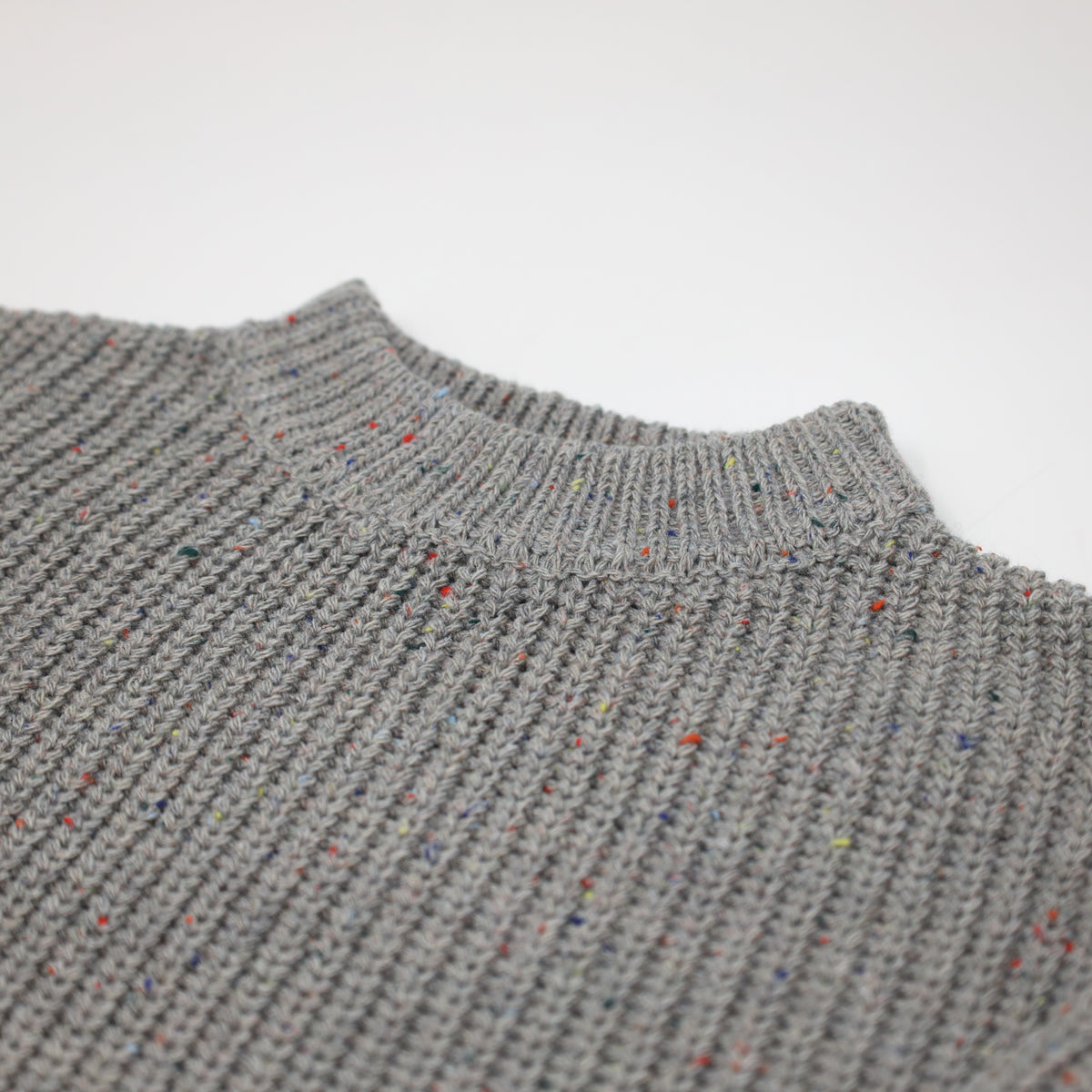 oh baby! Grandpa Knitted Pullover - Charcoal Confetti