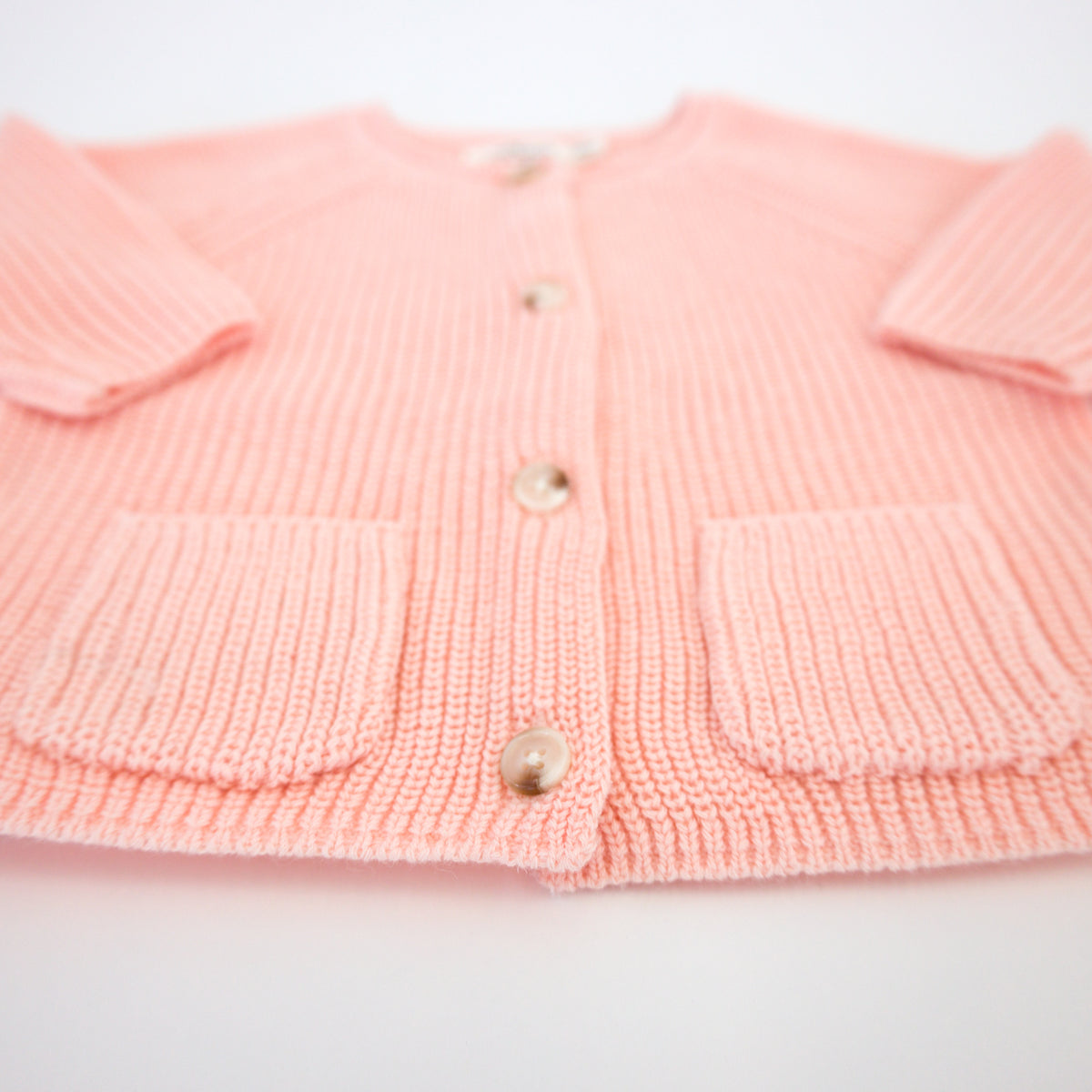 oh baby! Country Club Knitted Cardigan - Pale Pink