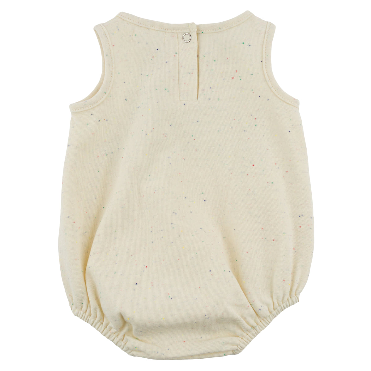 oh baby! Bubble Onesie - Printed "Little Golfer" - Confetti Natural - back