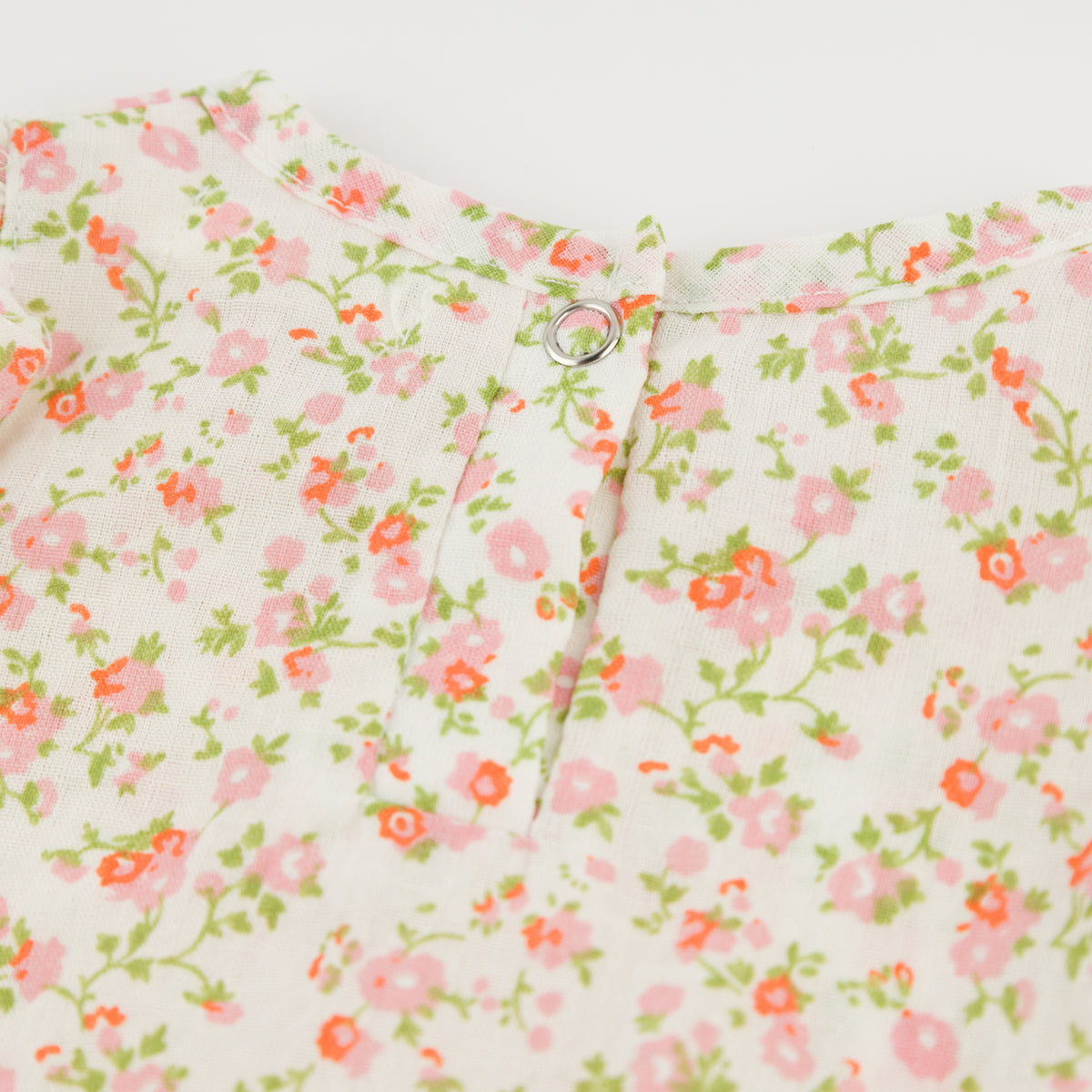 oh baby! Ruffle Bubble - Poppy Sprig Profile Bunny - Blush - Back Snap