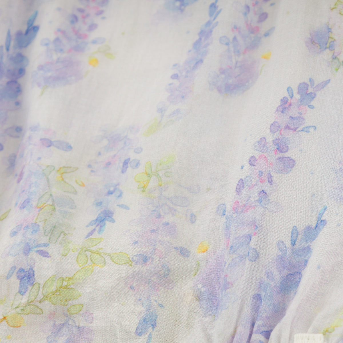 oh baby! Lolly Ruffle Bubble - Watercolor Lilacs - Lilac - Fabric