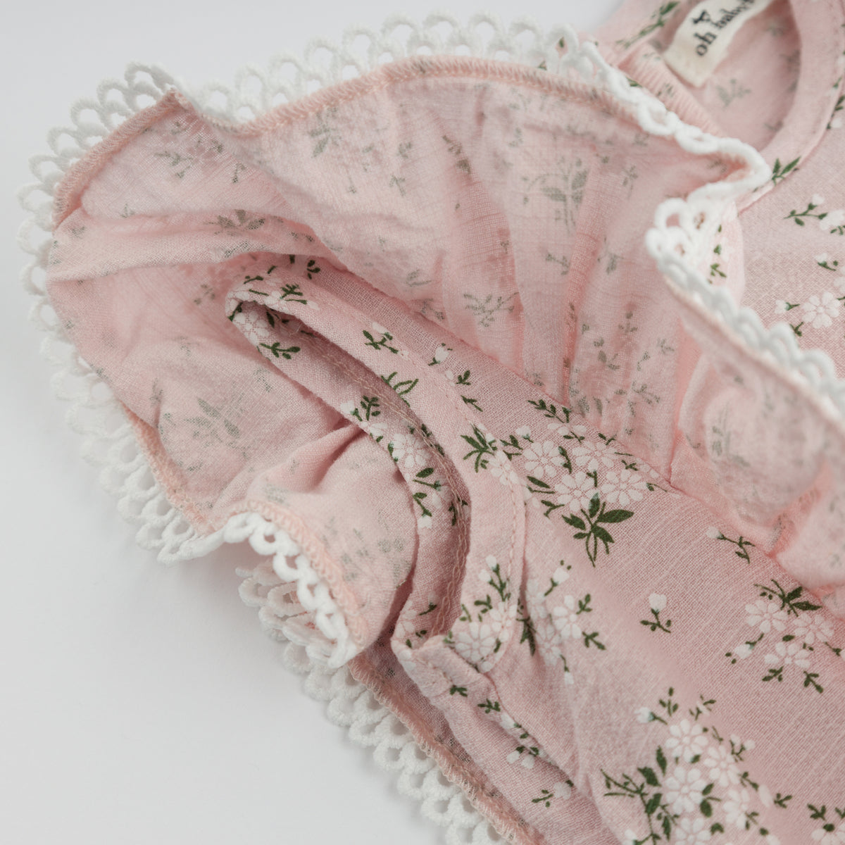 oh baby! Minnie Bubble - Apple Blossom - Pale Pink - Sleeve-Close