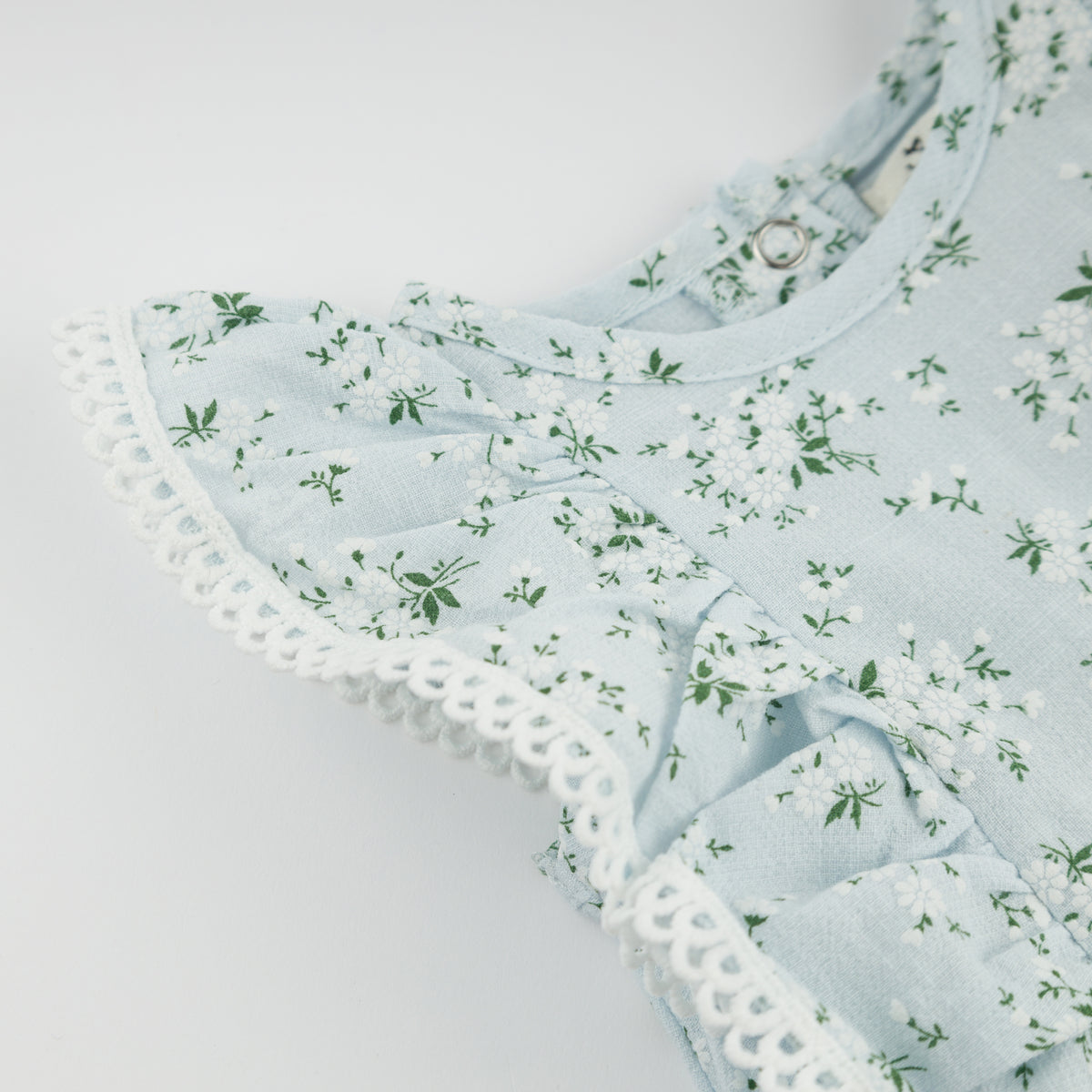 oh baby! Minnie Bubble - Apple Blossom - Sky Blue - Sleeve