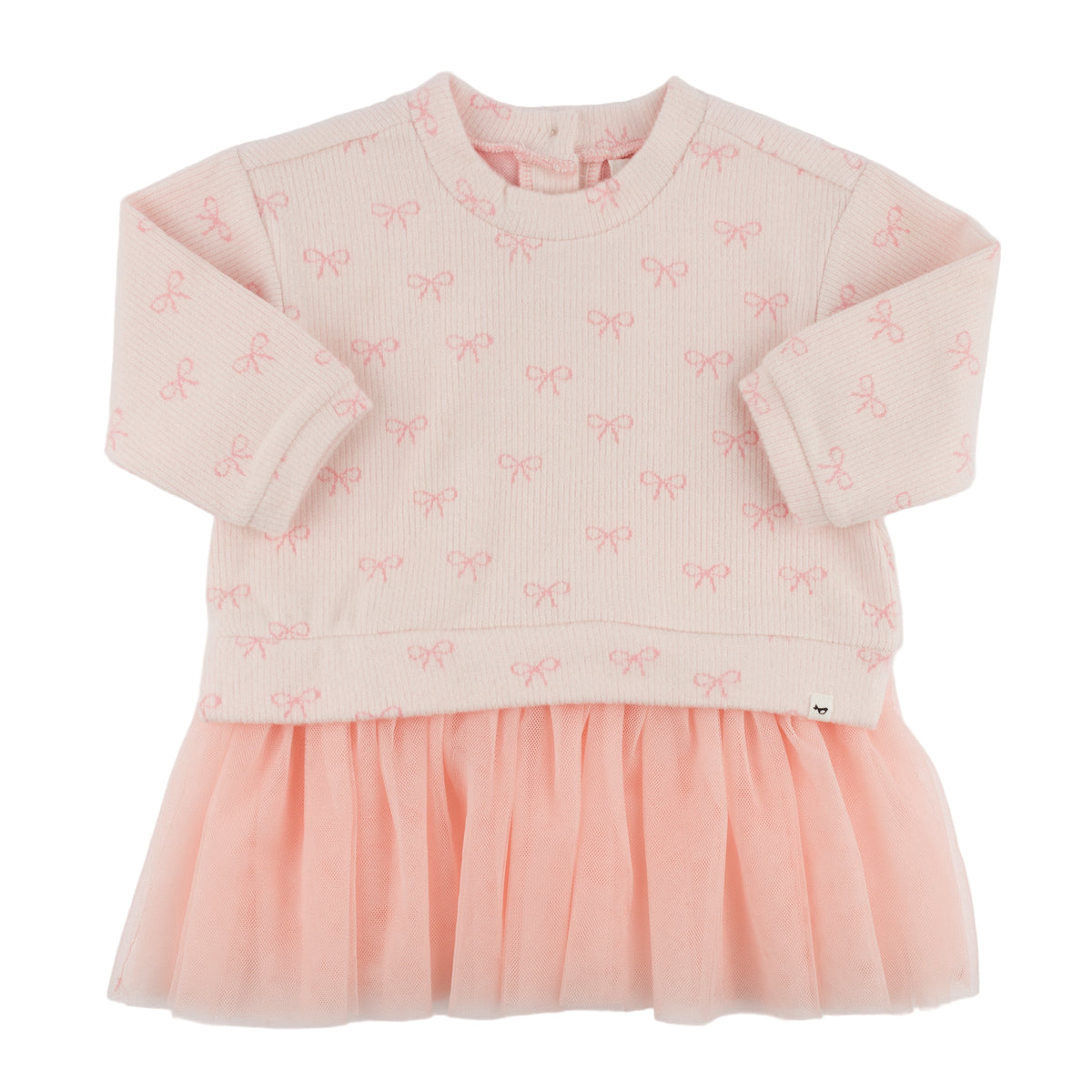 oh baby! Miley Tutu Dress - Mini Bows - Pale Pink