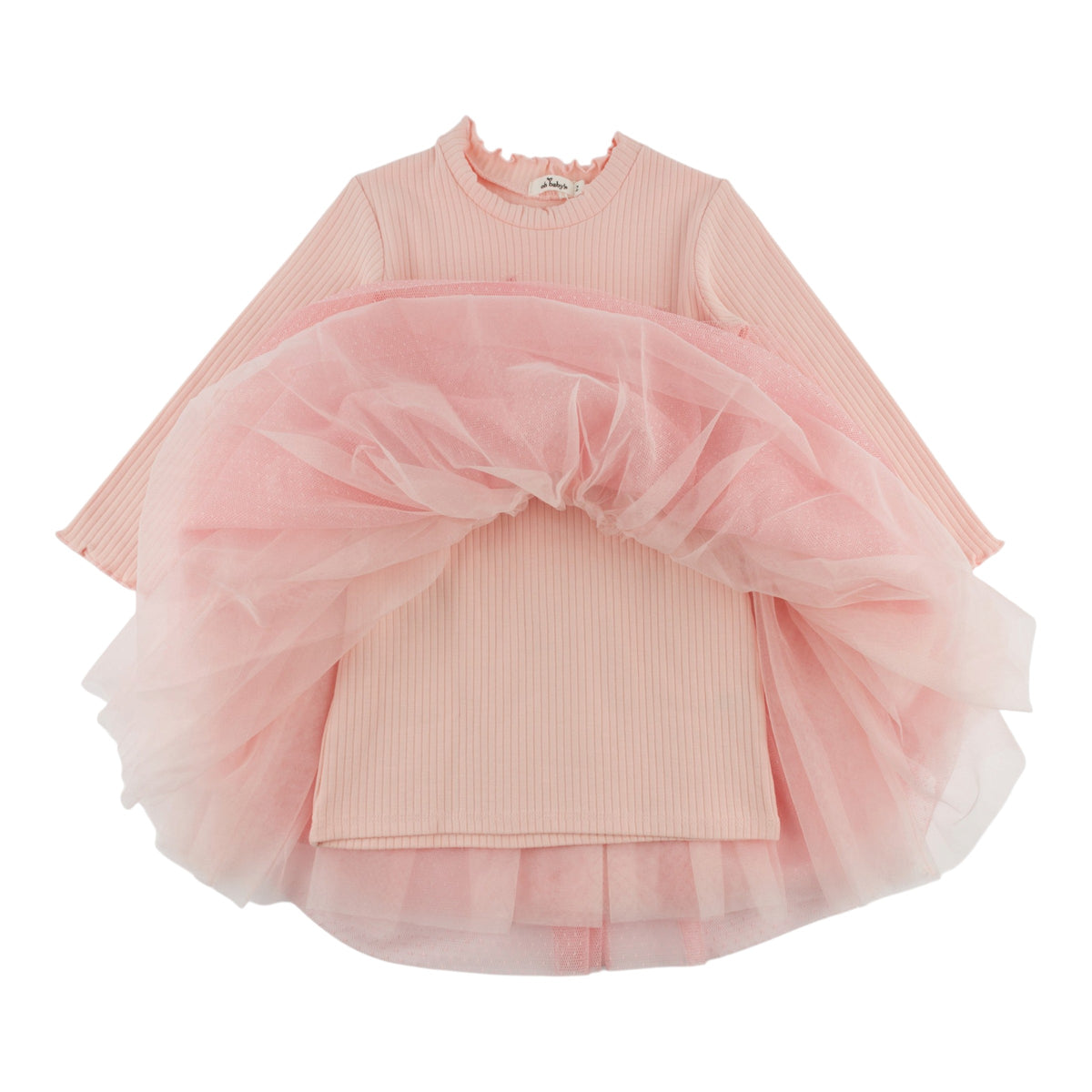 oh baby! Birthday Aria Tutu Dress - two - Pale Pink - Under