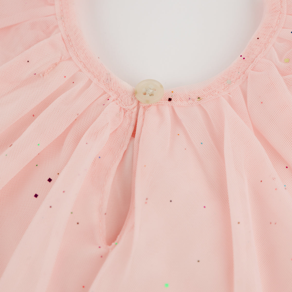 oh baby! Stella Dress - Confetti Tulle - Pale Pink - Back Button
