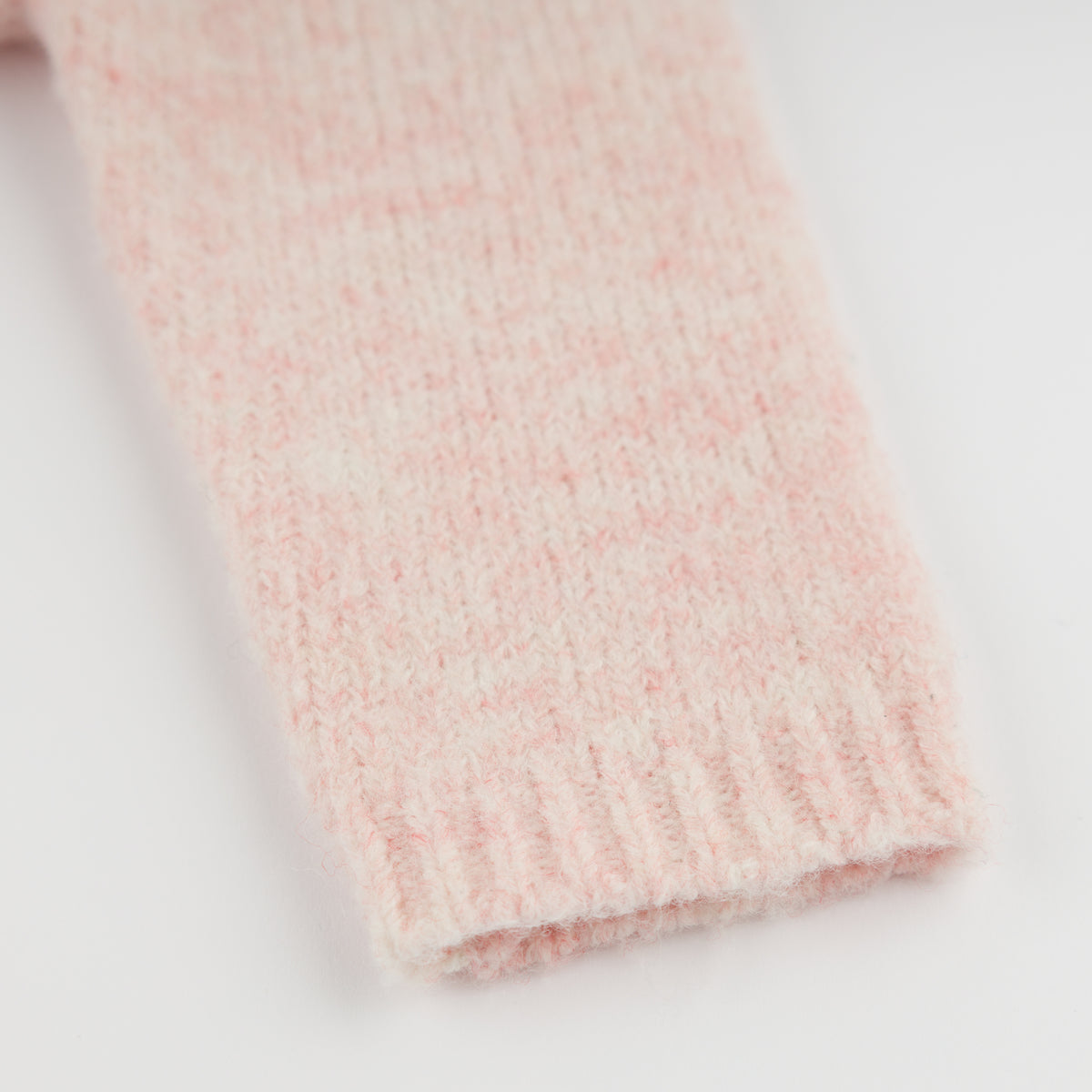 oh baby! Heather Knit Camden Romper - Grandma Loves Me - Pink - Sleeve