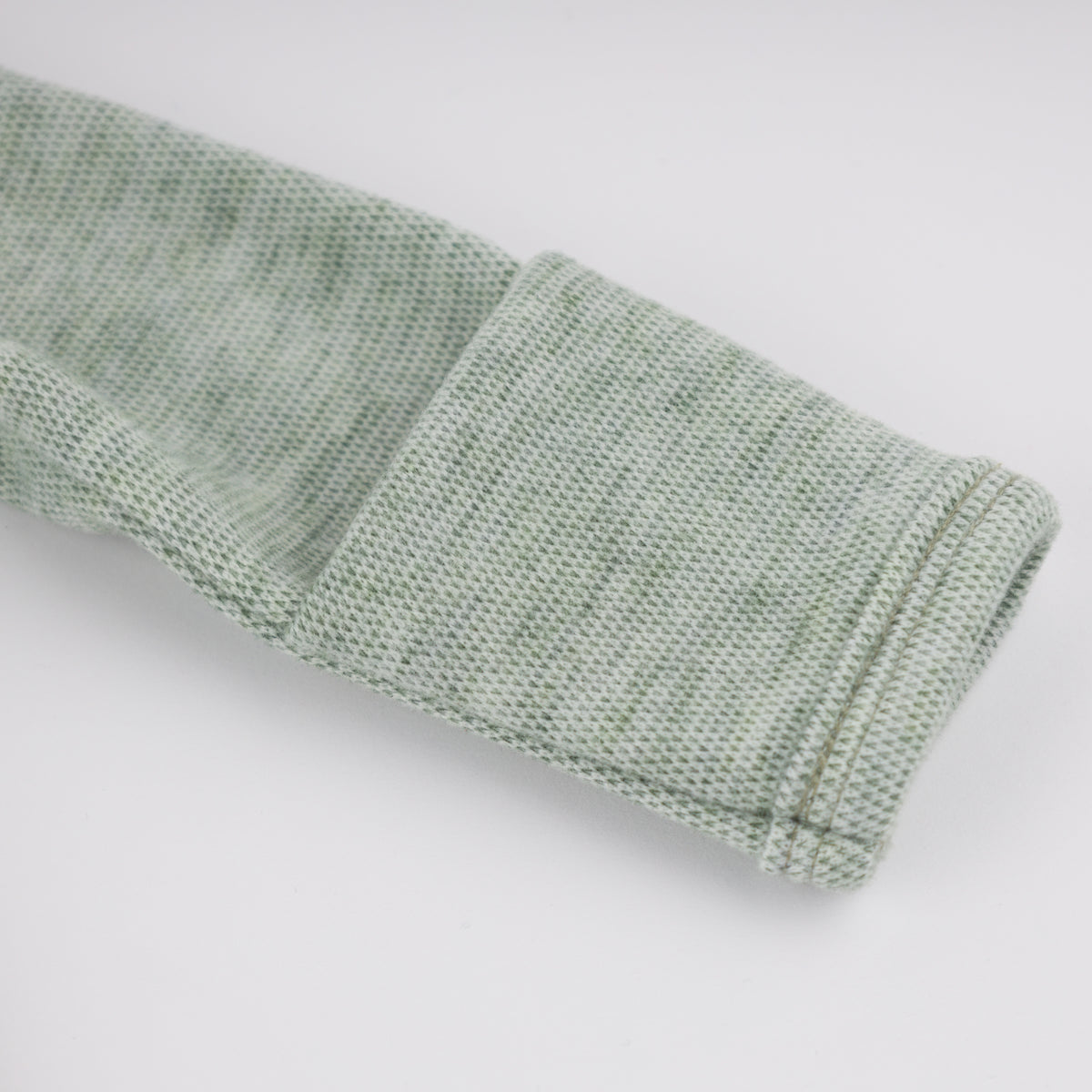 oh baby! Honeycomb Zipper Footie with Pocket - Spruce - oh baby!