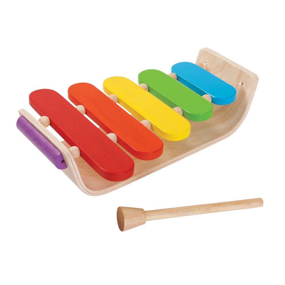 PlanToys Oval Xylophone - Primary Series