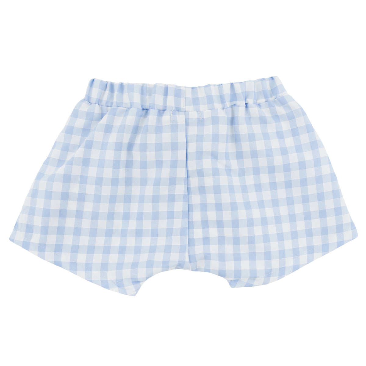 oh baby! Jamie Short - Checks - Blue Berry - Back