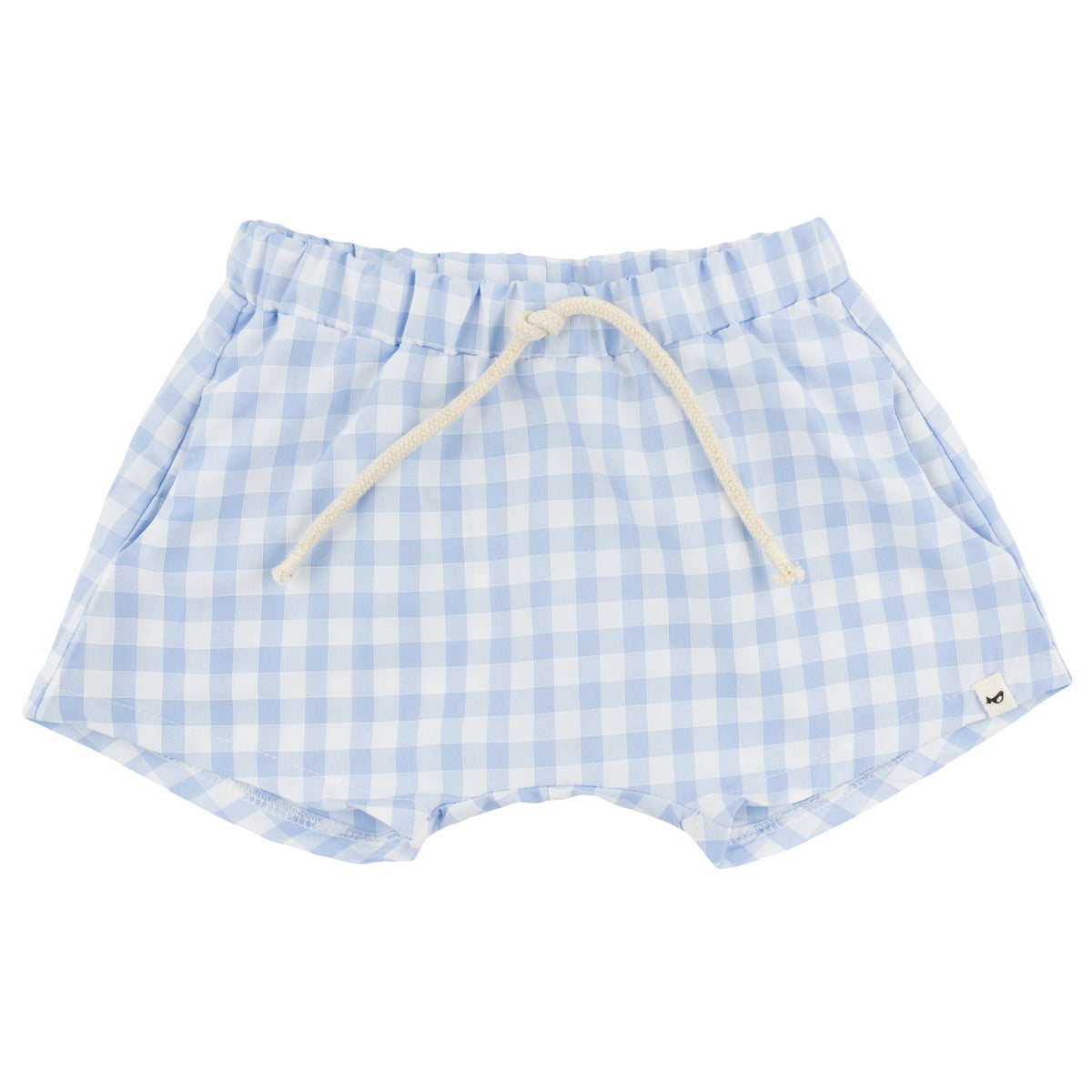 oh baby! Jamie Short - Checks - Blue Berry