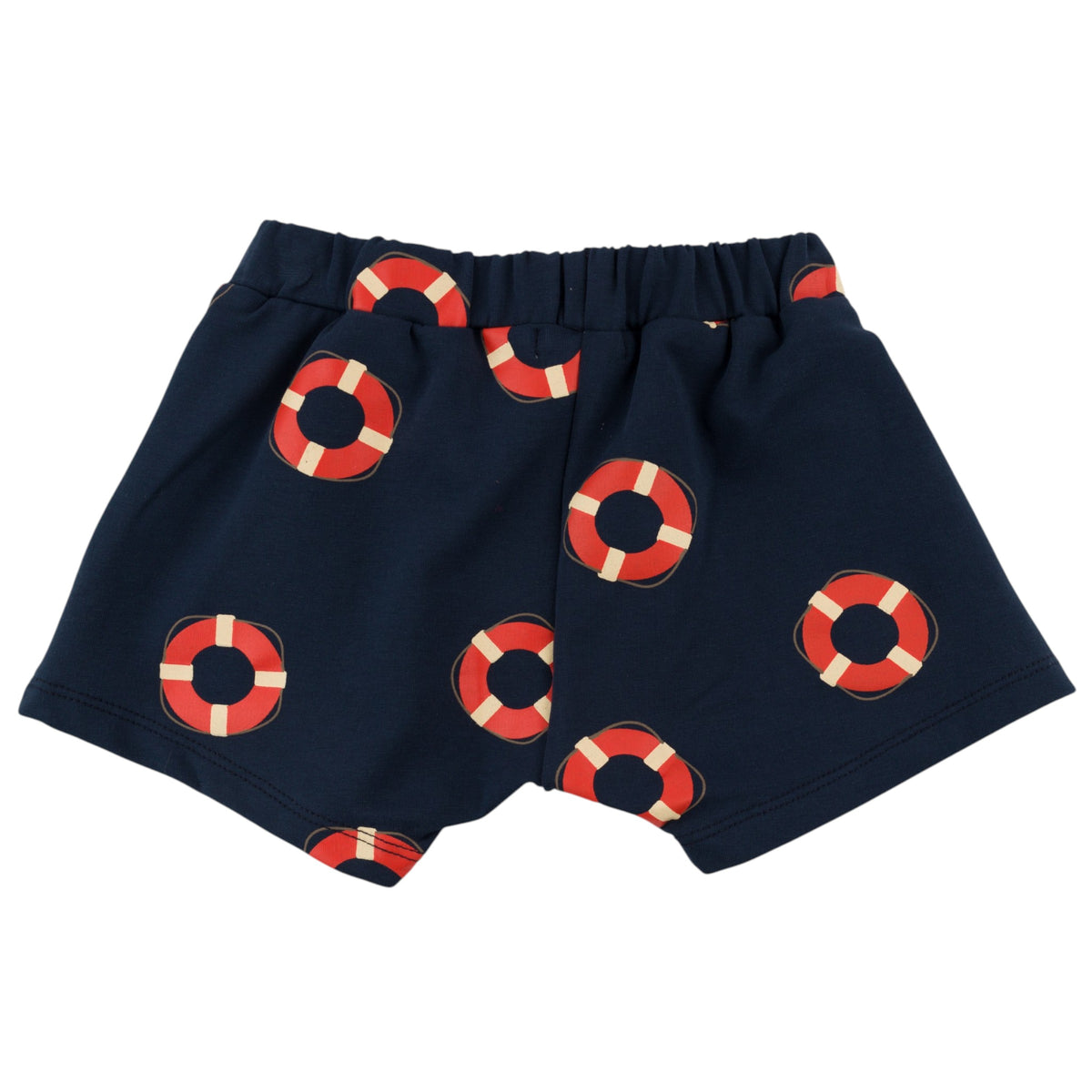 oh baby! Jamie Short -Life Rings Print - Navy - back