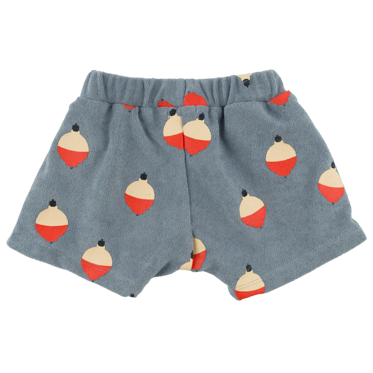 oh baby! Jamie Short - Bobbers Print - Fog - Back