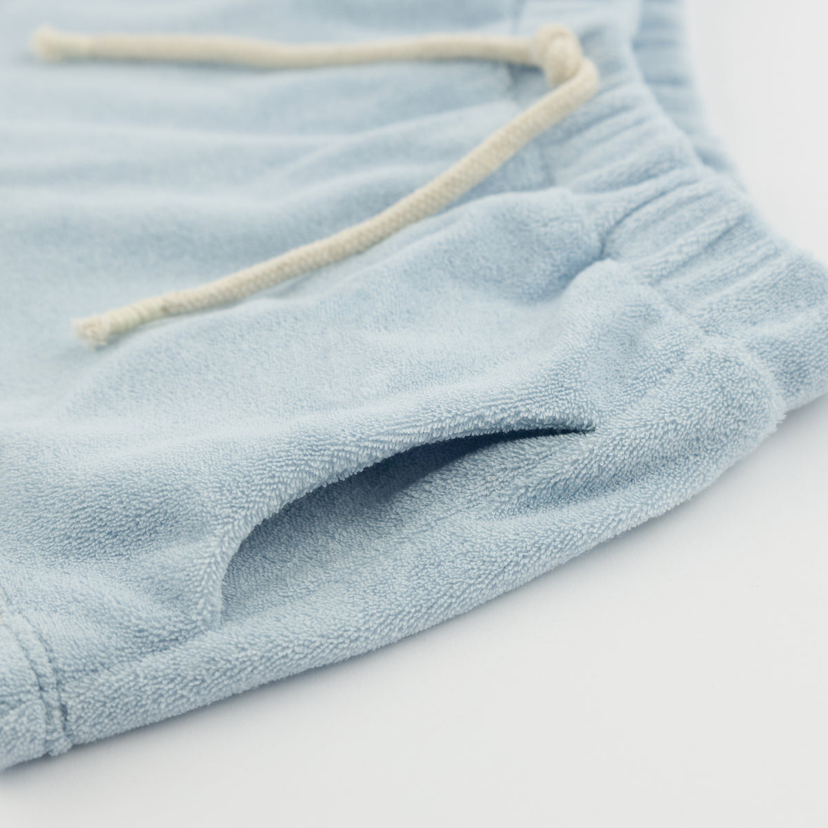oh baby! Jamie Terry Baby Short - Sky Blue - Pocket