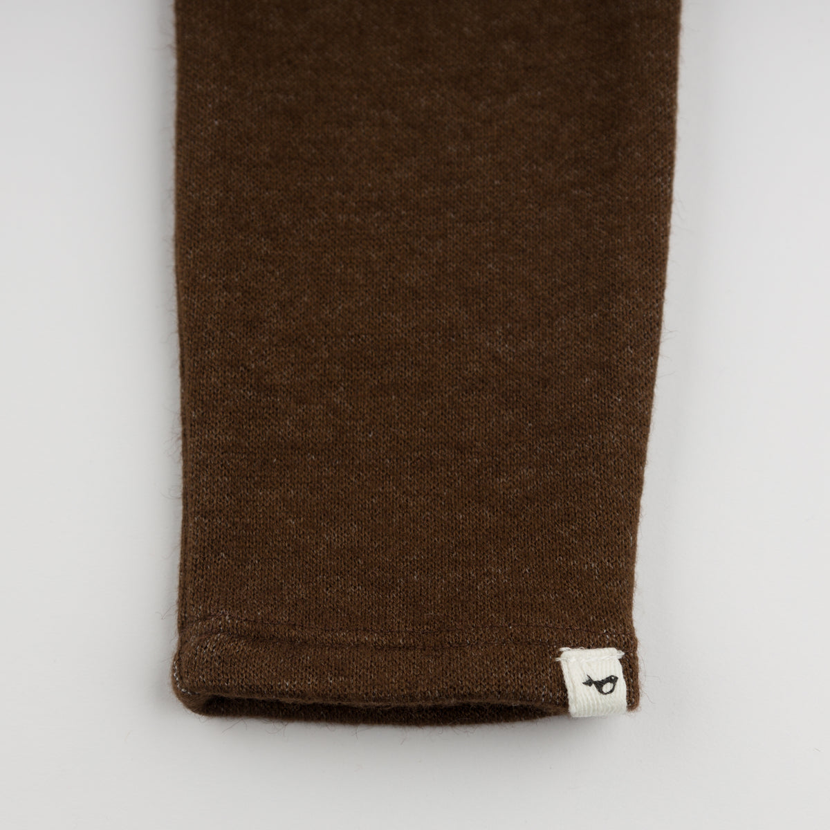 oh baby! Sweater-Knit Brooklyn Jogger - Chocolate - Leg