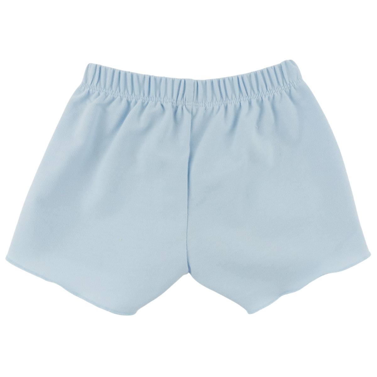 oh baby! Charlie Short - Orange Applique - Sky Blue