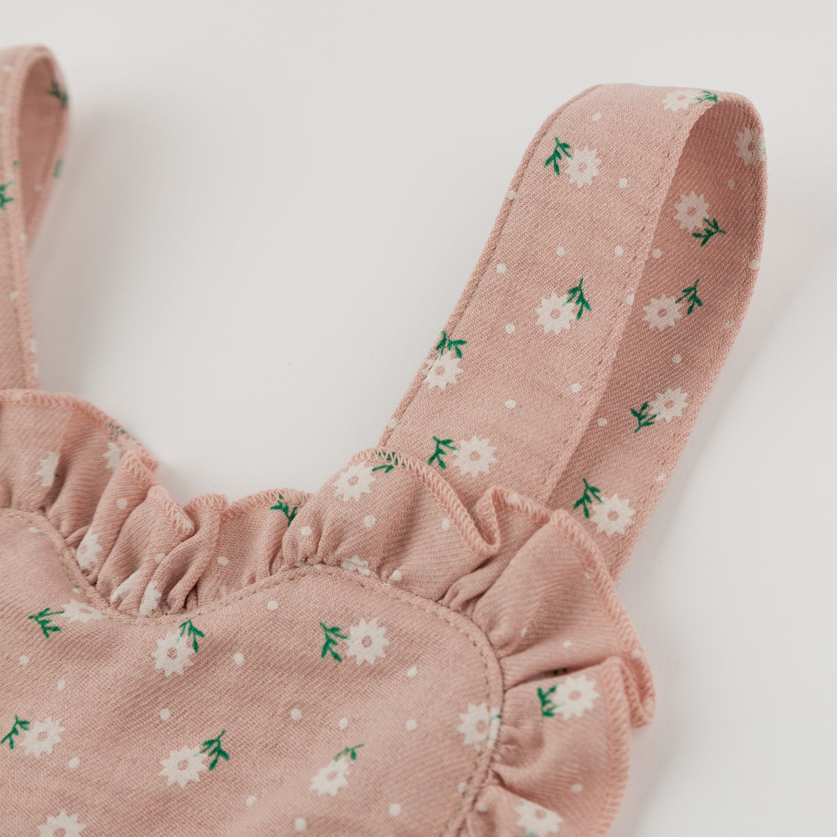 oh baby! Darling Romper - Sunburst Flower Print - Blush - Strap