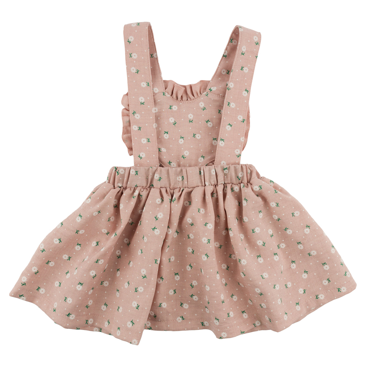 oh baby! Darling Skirtall - Sunburst Flower Print - Blush - back