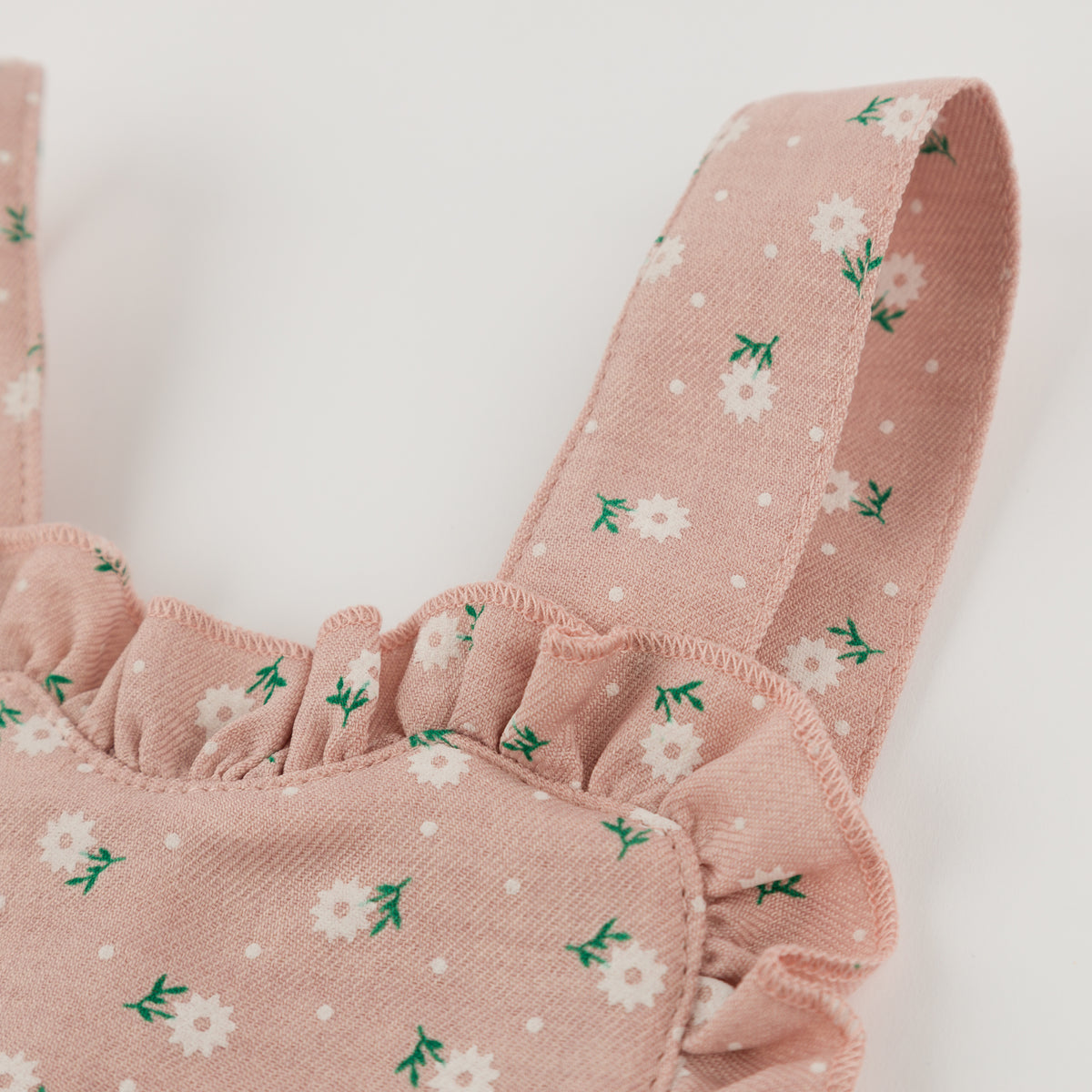 oh baby! Darling Skirtall - Sunburst Flower Print - Blush - Straps