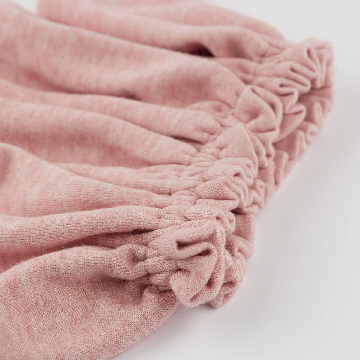 oh baby! Sweater Knit Flora Skirt - Blush - Close