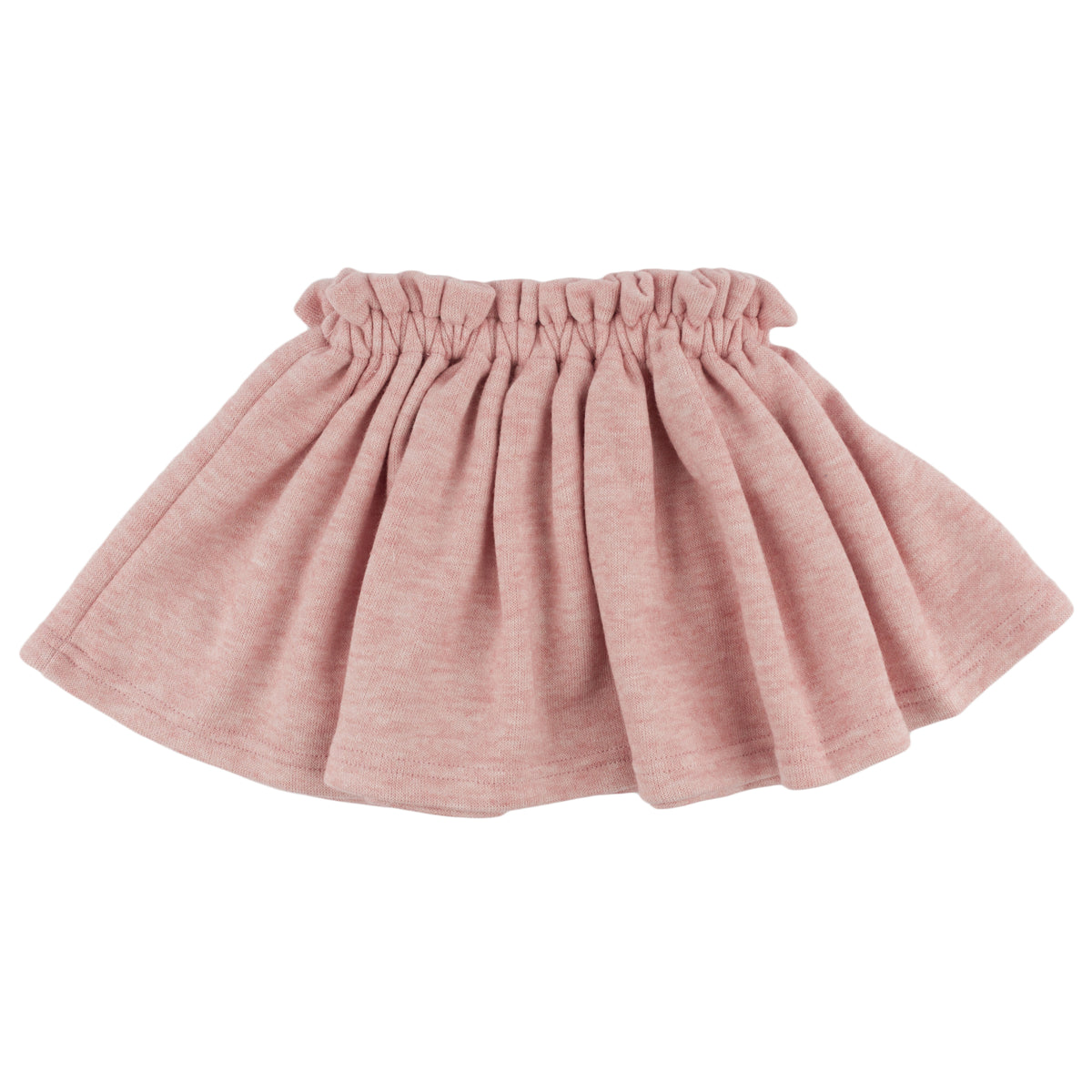 oh baby! Sweater Knit Flora Skirt - Blush - Alt View