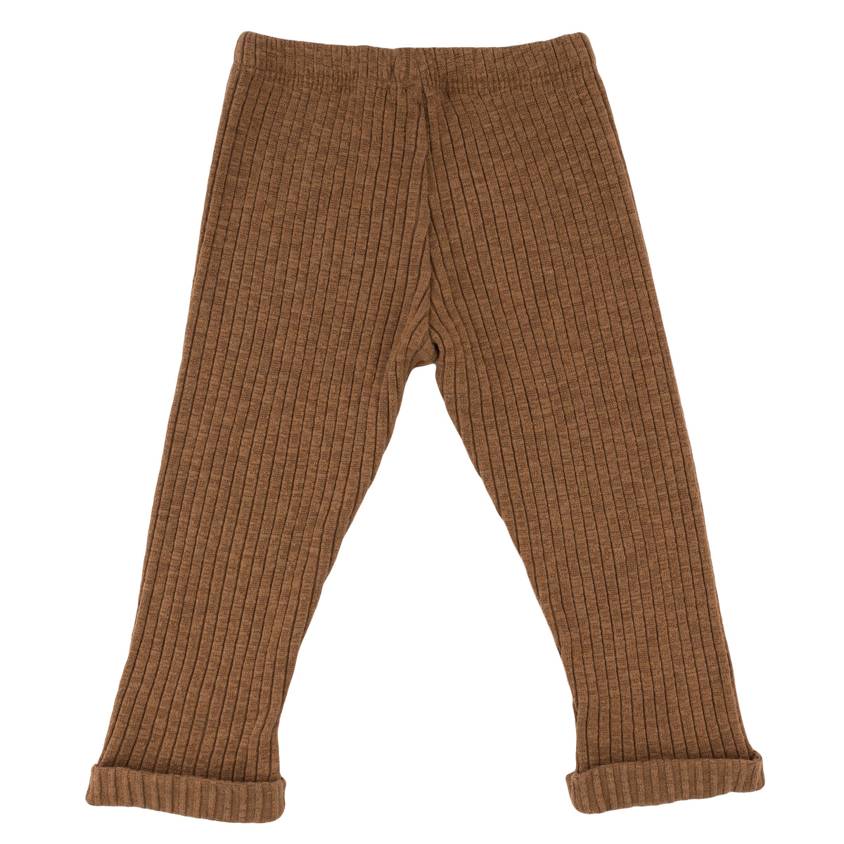 oh baby! Wide Rib Patch Pant - Chocolate - Back