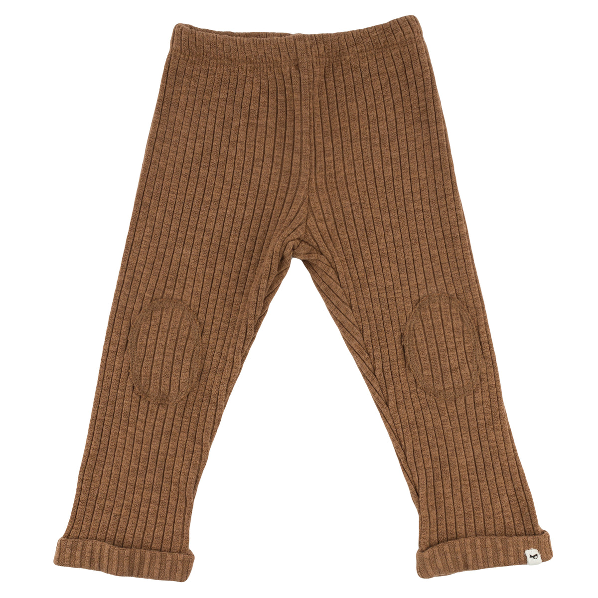 oh baby! Wide Rib Patch Pant - Chocolate
