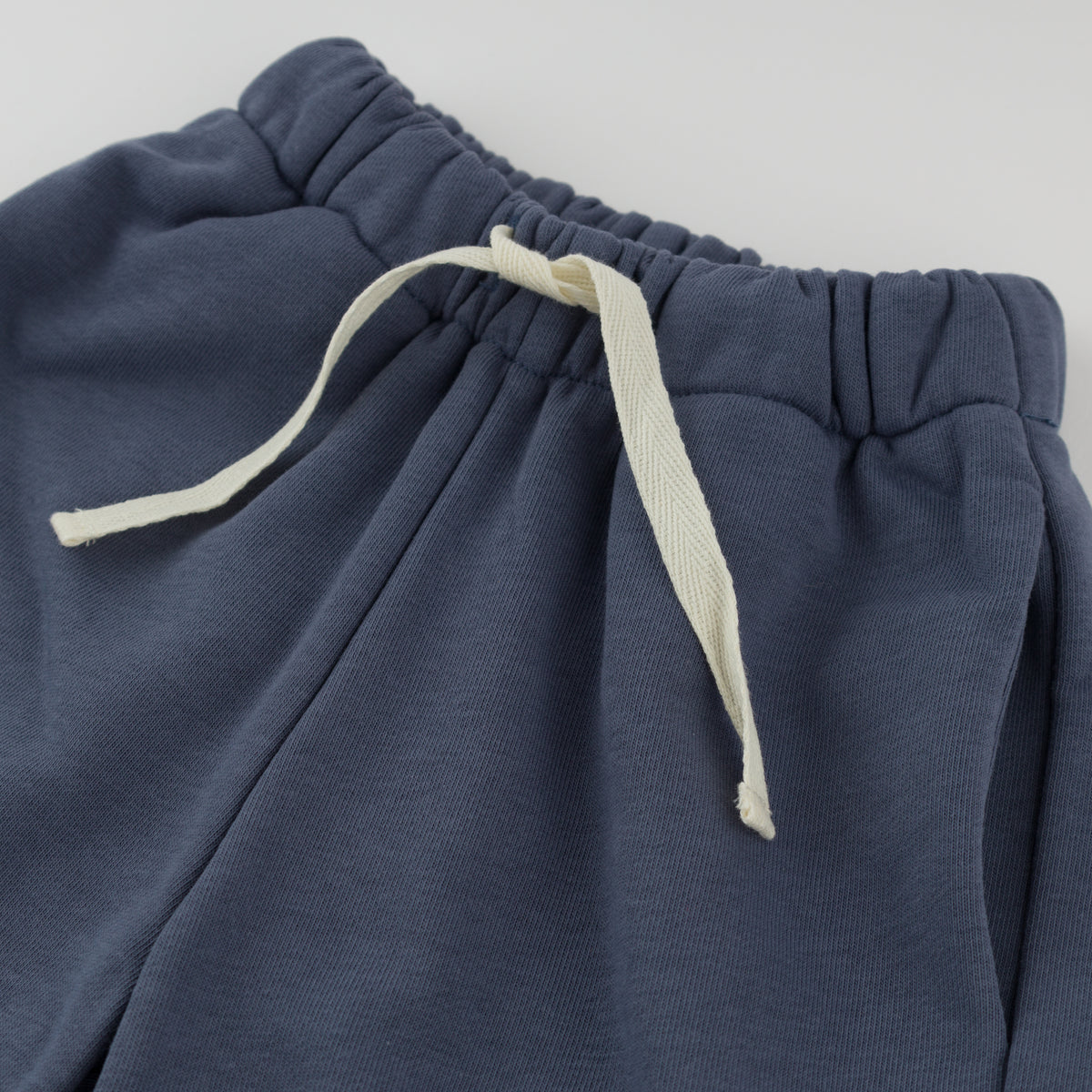 oh baby! French Terry City Jogger - Denim - Waist Tie