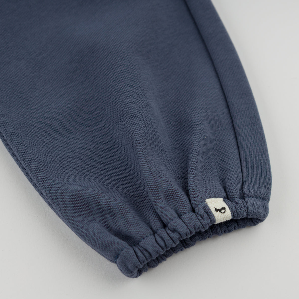 oh baby! French Terry City Jogger - Denim - Bottom with Logo