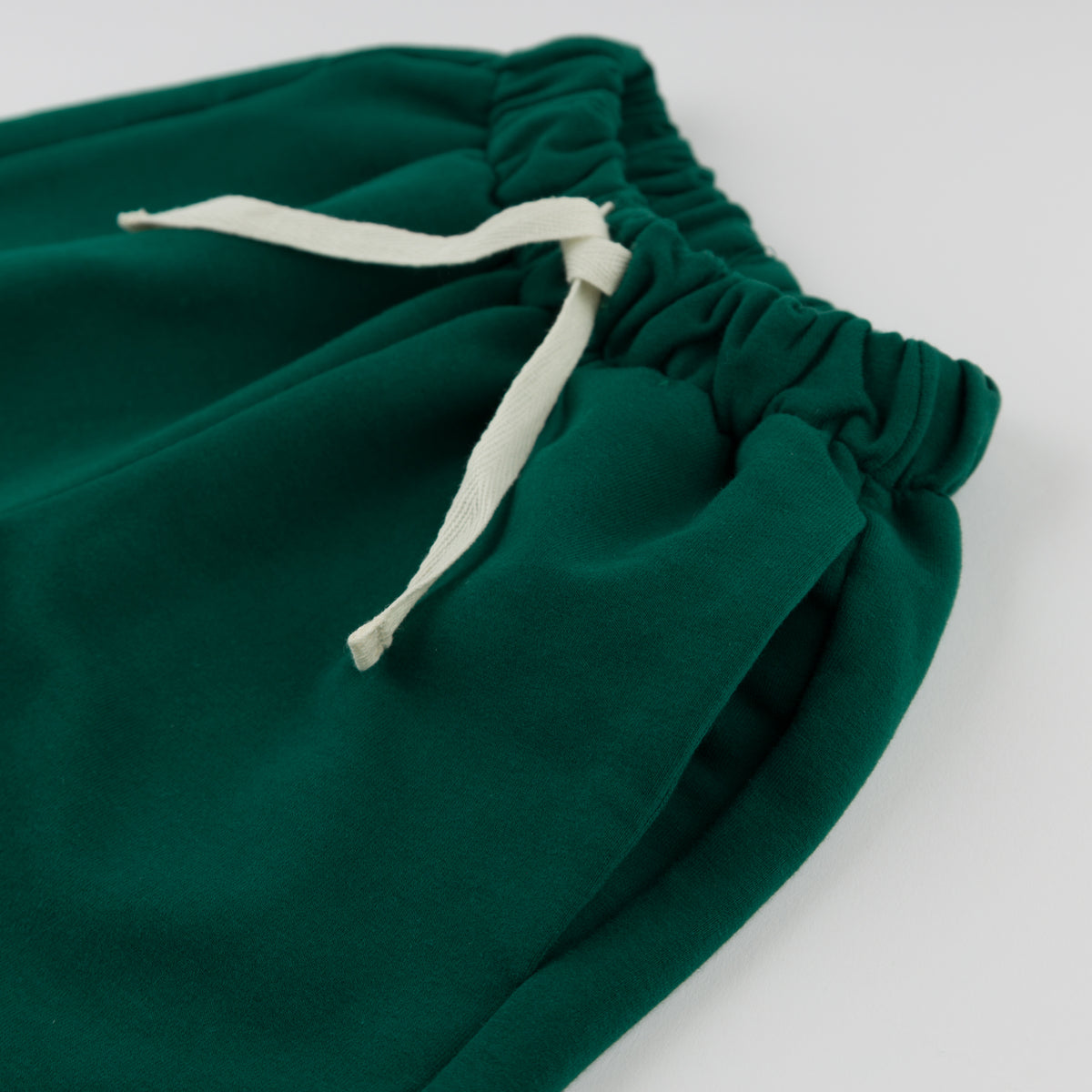 oh baby! French Terry City Jogger - Forest - drawstring