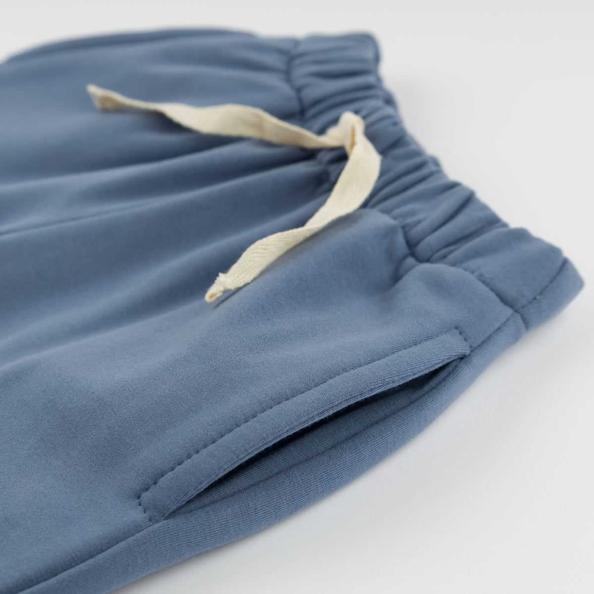 oh baby! French Terry City Jogger - Dusty Blue - Pocket