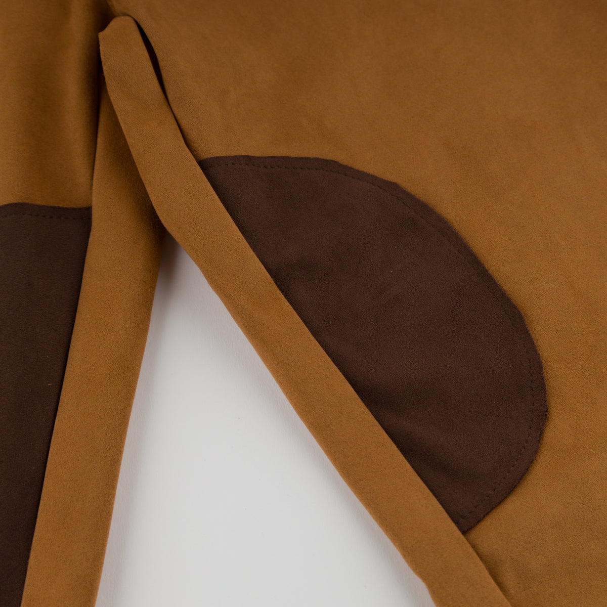 oh baby! Ultrasuede Fringe Riding Pants - Caramel - Inner Legs