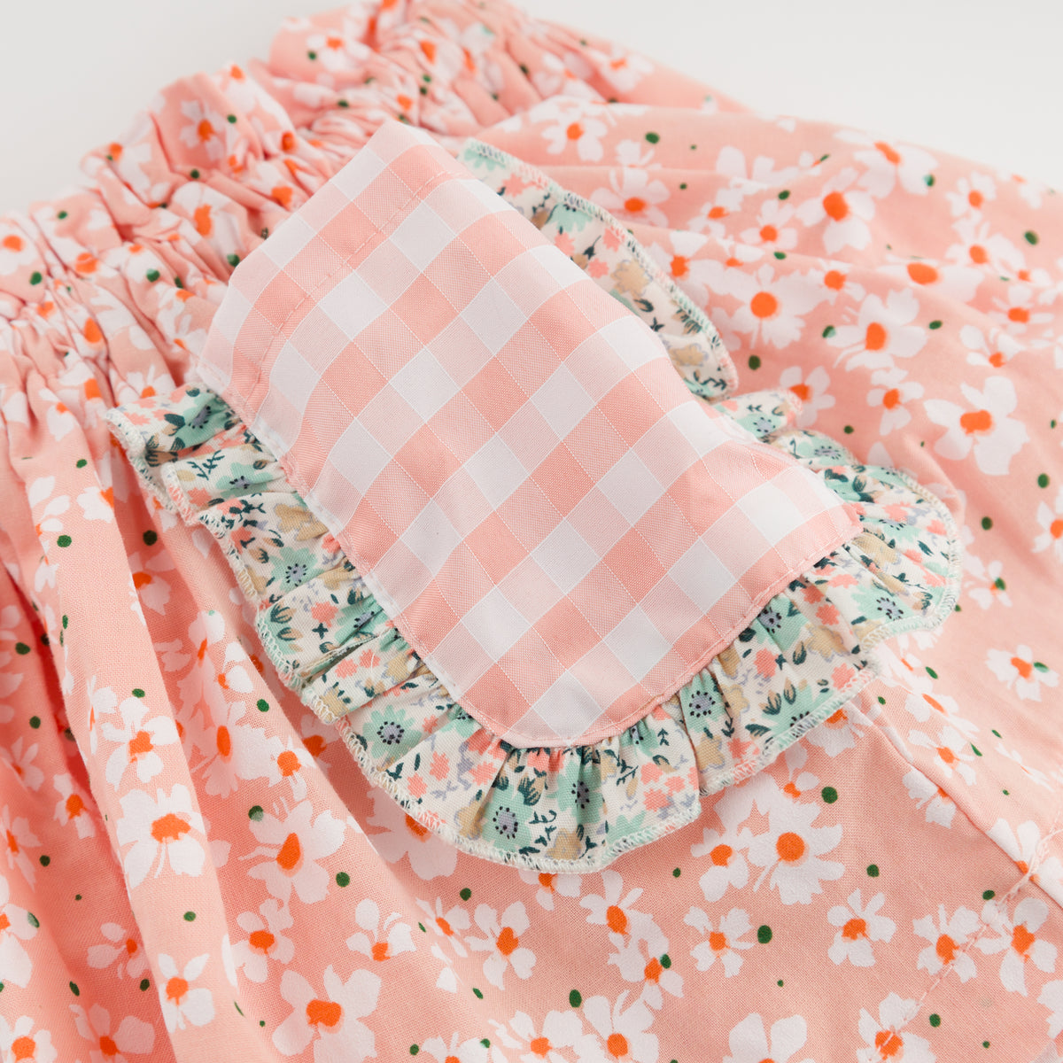 oh baby! Flora Side Pocket Skirt - Daisies - Pocket