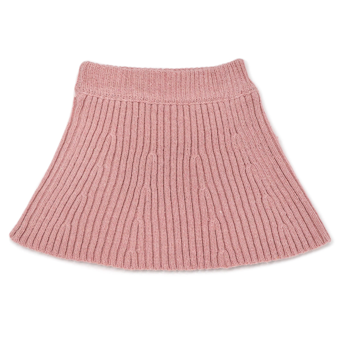 oh baby! Knitted Flare Skirt - Vintage Rose