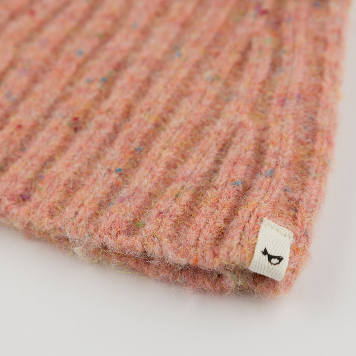 oh baby! Speckled Knitted Flare Skirt - Bows - Warm Pink - Logo Tag