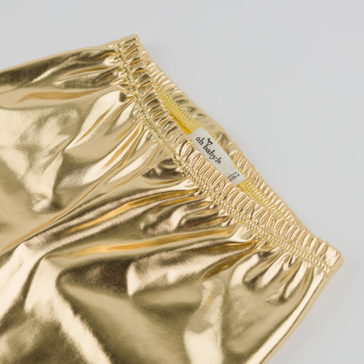 oh baby! Metallic Legging - Gold - Waist