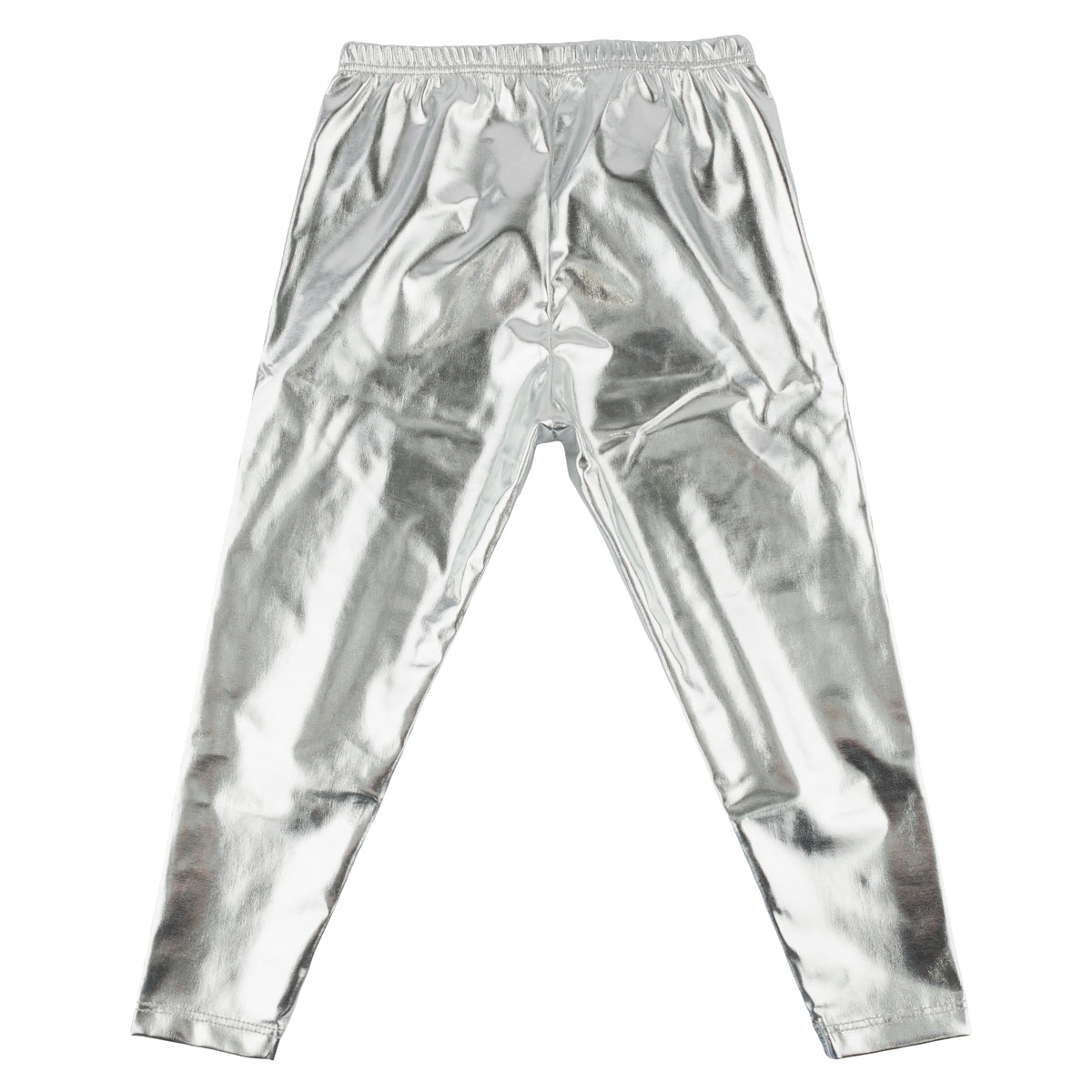 oh baby! Metallic Legging - Silver - Back
