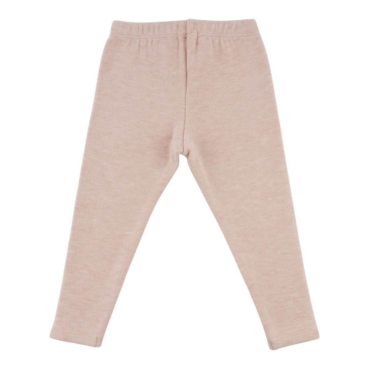oh baby! Flat Sweater Knit Leggings - Blush - Back