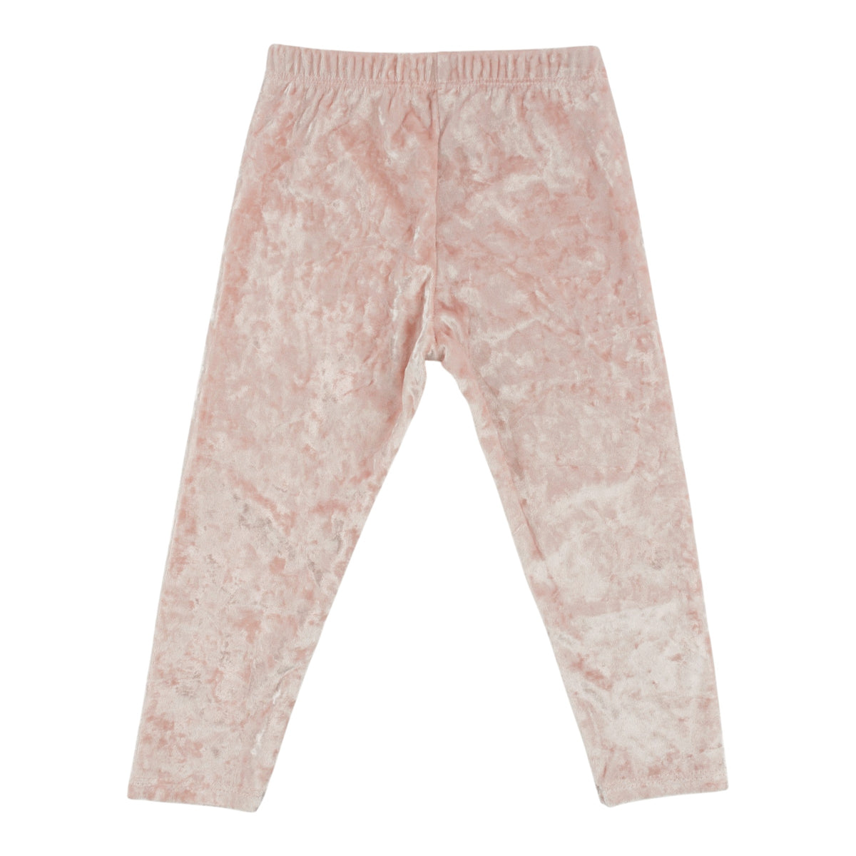 oh baby! Crushed Velvet Leggings - Pale Pink - Back