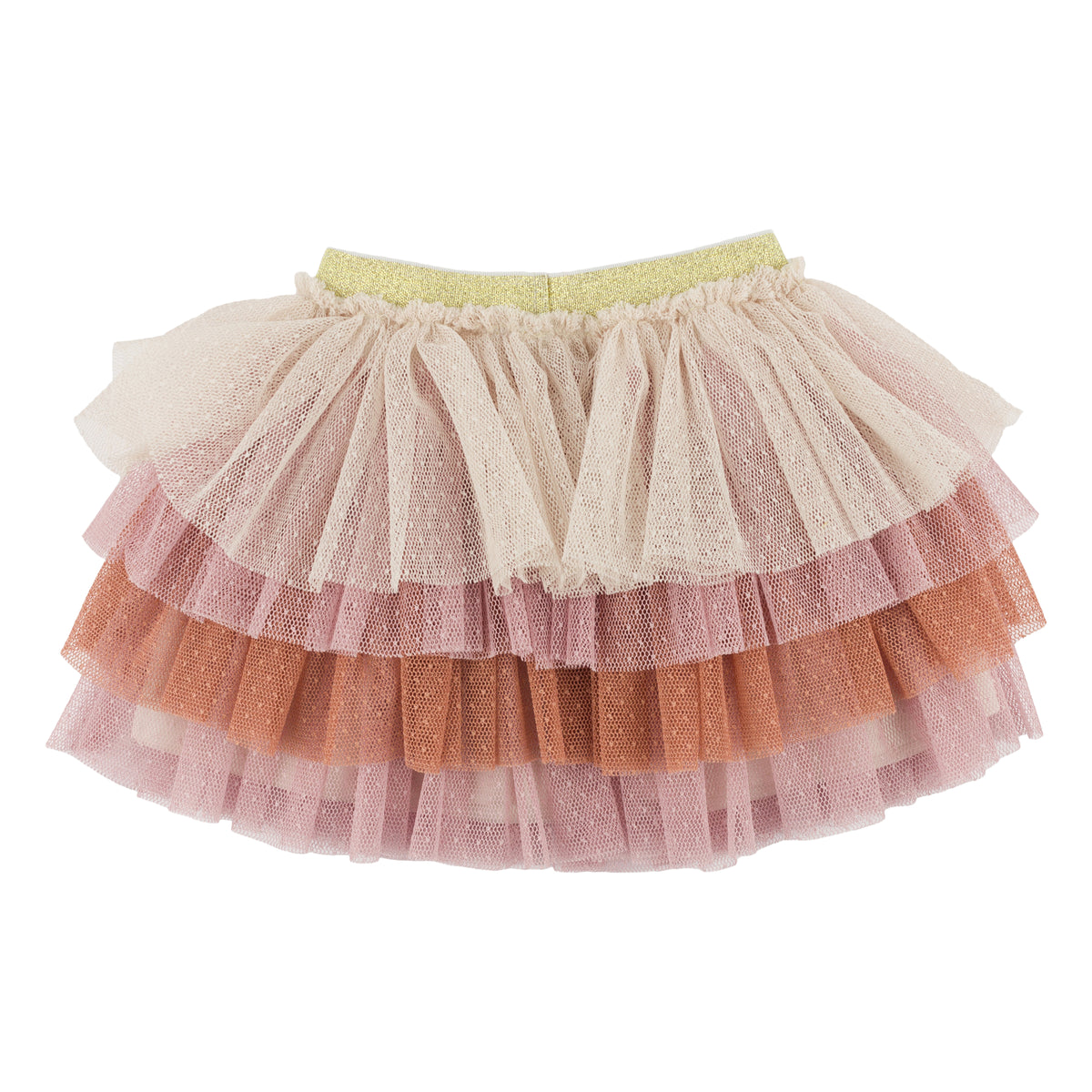 oh baby! Ombre Bobinette Layered Tutu Skirt - Blush - Back