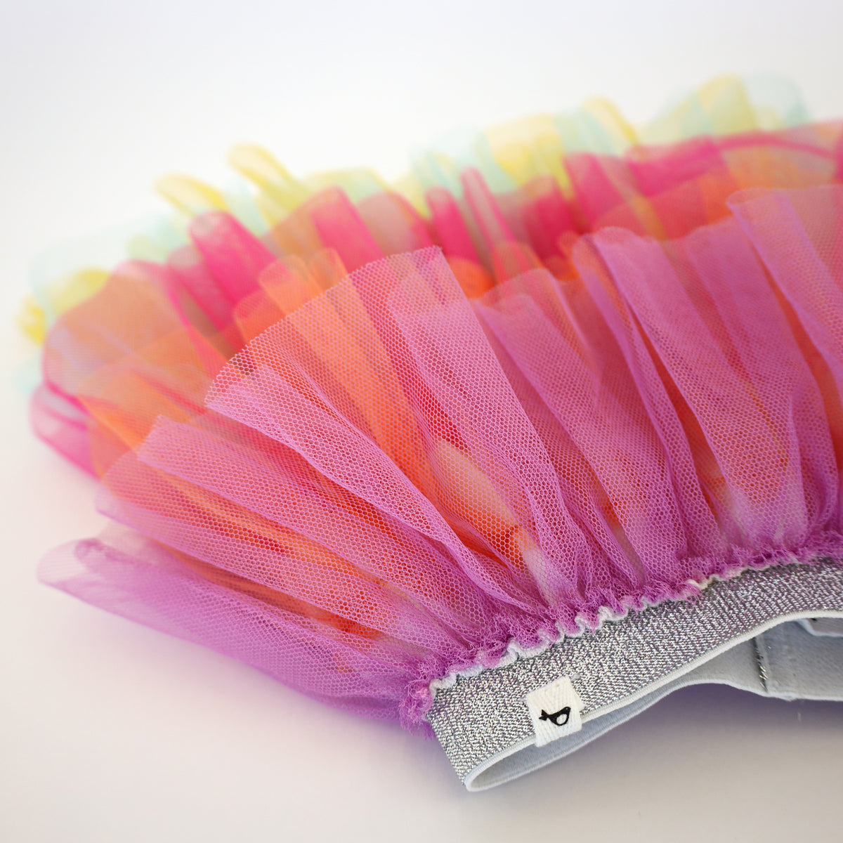 oh baby! Ombre Layered Skirt - Brightest Rainbow