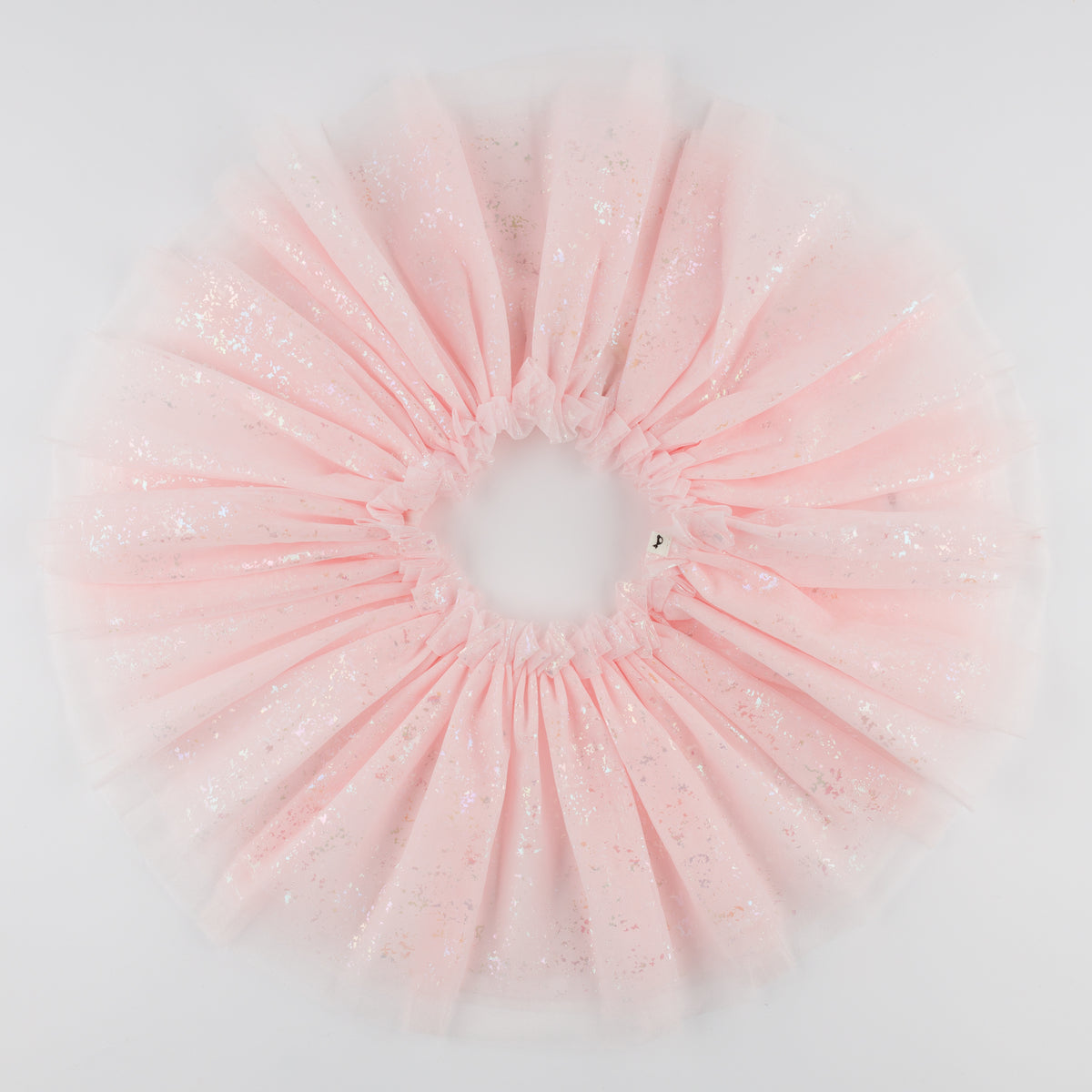 oh baby! Iridescent 4-Layer Tutu - Pink - Flat Lay