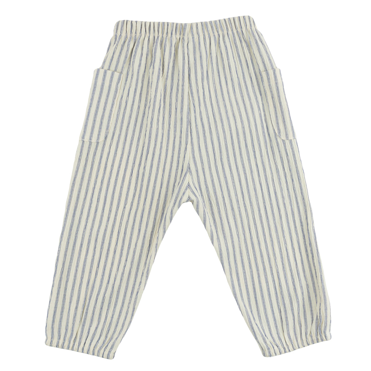 oh baby! Side Pocket Pant - Stripes - Denim - Back